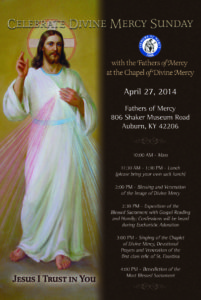 Divine Mercy Sunday 1