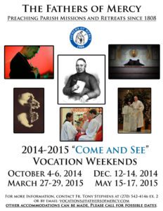 Schedule a visit to the Fathers of Mercy 1