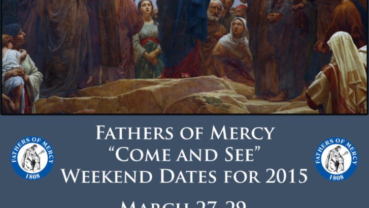 Schedule a visit to the Fathers of Mercy