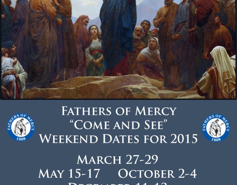 Schedule a visit to the Fathers of Mercy