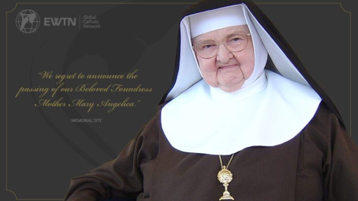 Eternal Rest unto Mother Angelica
